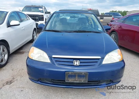 2003 Honda Civic Ex z USA, uszkodzony, nr VIN 2HGES26763H577018